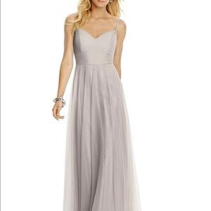 After Six Bridesmaid Dress in Taupe. Size 12. Style #6766 - BRAND NEW